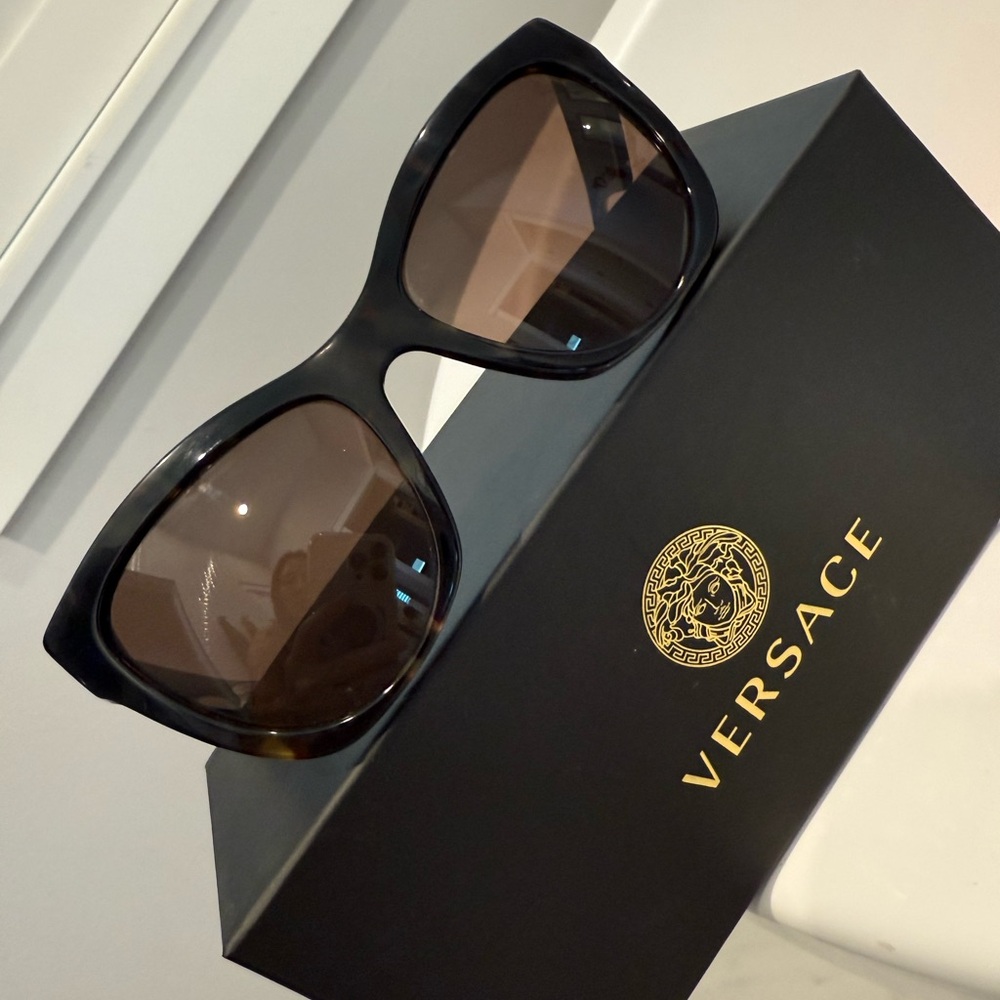 Versace Dark Frame Sunglasses